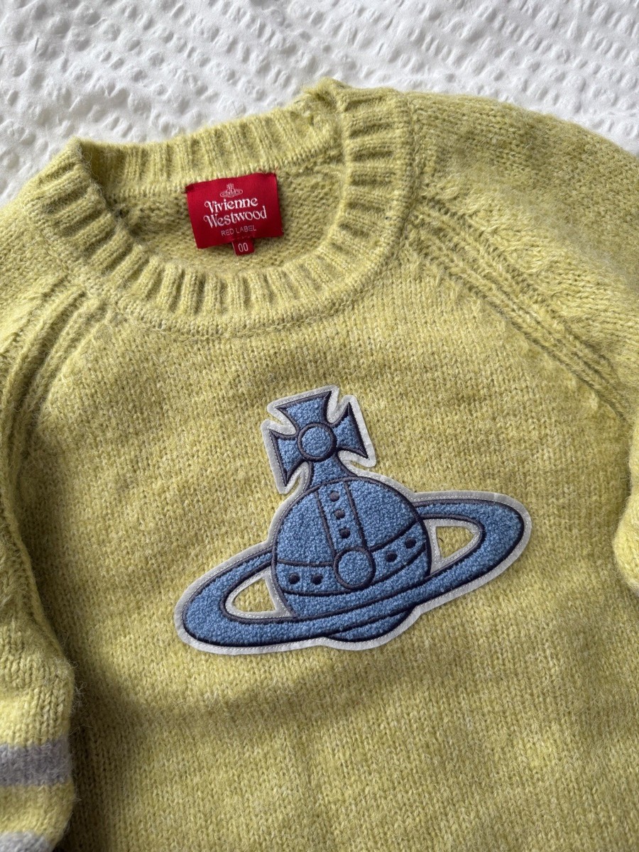 Vivienne Westwood red label oversized Knitted sweater big logo