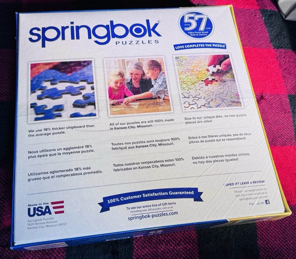 Rompecabezas Springbok What's On TV - 1000 piezas: habilidades de memoria de cultura pop selladas Foto 3 de 3