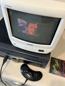 NTSC Pioneer CLD-A100 LaserActive w/Sega Control PAC-S10 Sega Genesis CD Mega LD