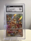 Pokémon CGC 10 Gem Mint Eevee Sv5a Crimson Haze 078/066 Art Rare Holo Japanese