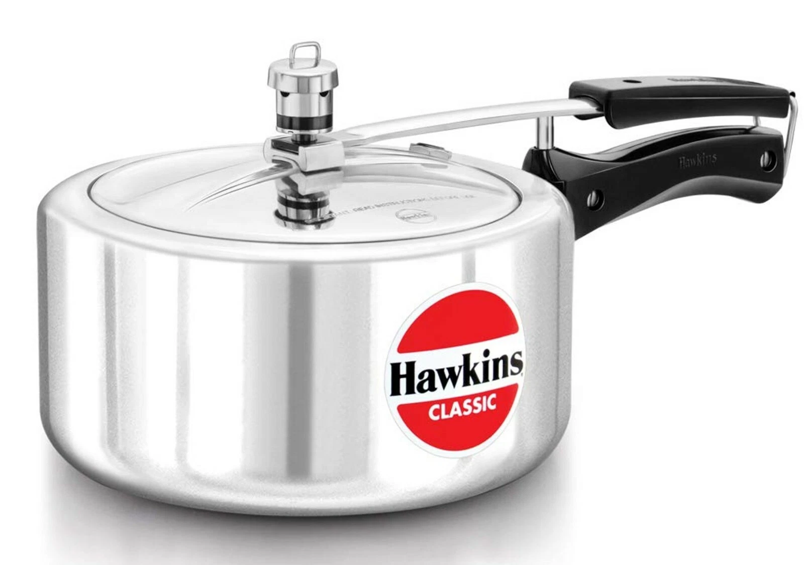 Hawkins New Classic Pressure Cooker 3.5 Liters Aluminum Silver Color Best Gift