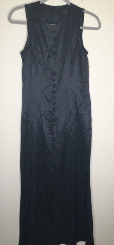 Vestido ajustado negro sin mangas cuello redondo recto Cubisme EE. UU. M para mujer - Imagen 1 de 17