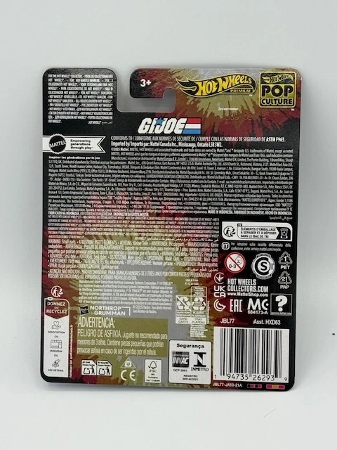 2025 HW HOT WHEELS ПОП-КУЛЬТУРА G.I. JOE BATTLE JET SKY STRIKER (F-14 TOMCAT) - Изображение 2 из 2