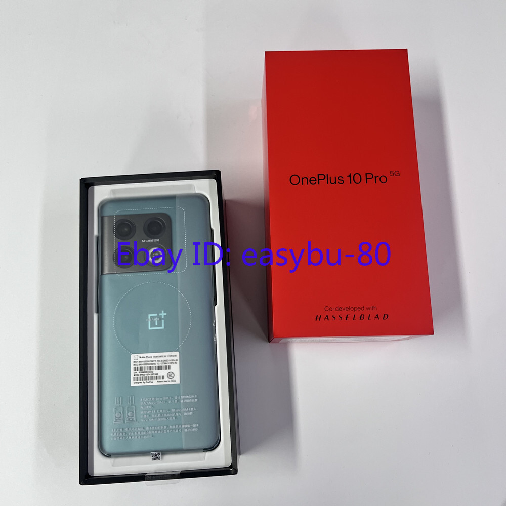 Unlocked OnePlus 10 Pro 5G (RAM 8/12GB 128/256GB) Dual SIM 50MP