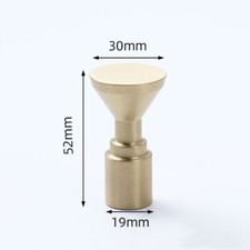 2Pcs Decorative Wall Hooks, Solid Brass Entryway Coat Hooks, 30mm x 52mm x 19mm