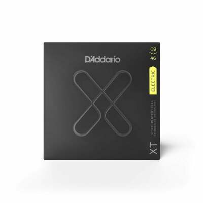 D'Addario XTE0946 XT beschichtete vernickelte Saiten für E-Gitarre 9-46