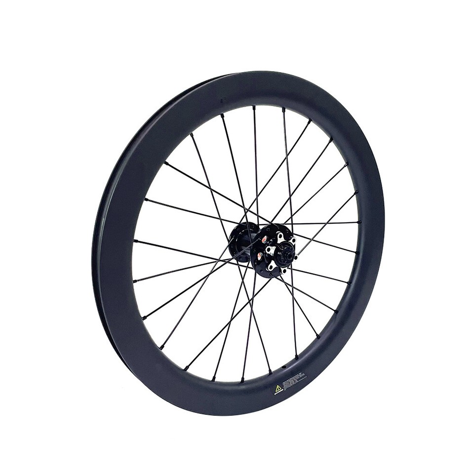 Jeu De Roues Pliantes AIRWOLF En Carbone 20 Pouces Pour Vélo – Jantes Novatec – Freins à Disque