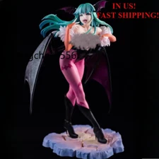 US STOCK! Darkstalkers Morrigan Aensland Anime Figure Ornament Christmas Gifts