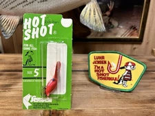 Vintage Eddie Pope Luhr Jensen Hot Shot M5 Color 533 Steelhead Fishing Lure