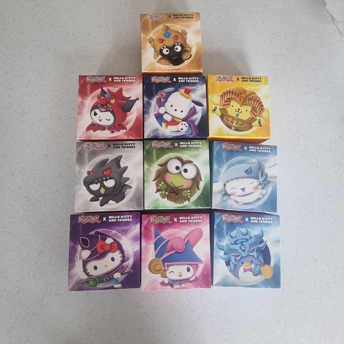 Full set (10) of McDonalds Yu-Gi-Oh! x Hello Kitty - Brand New | eBay