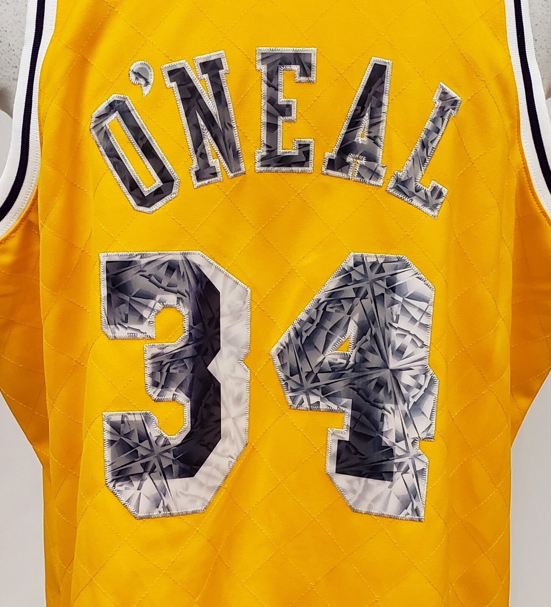 Brand New Men's Mitchell&Ness NBA Los Angeles Lakers O'NEAL 75th