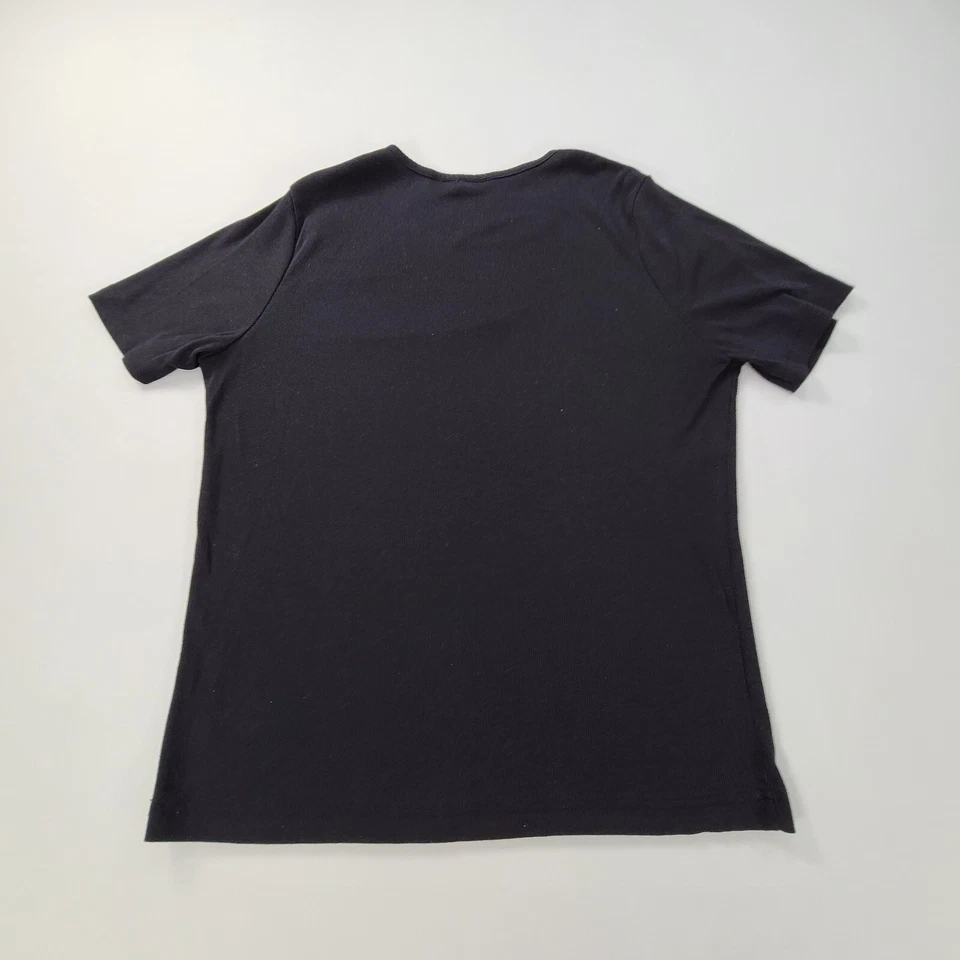 Белая женская рубашка Stag большого размера 16W черная повседневная для улицы повседневная дамская - Изображение 2 из 4