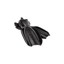 Oceanic Manta Ray Open Heel Dive Fins - X-Small, Black 14.4529.51 