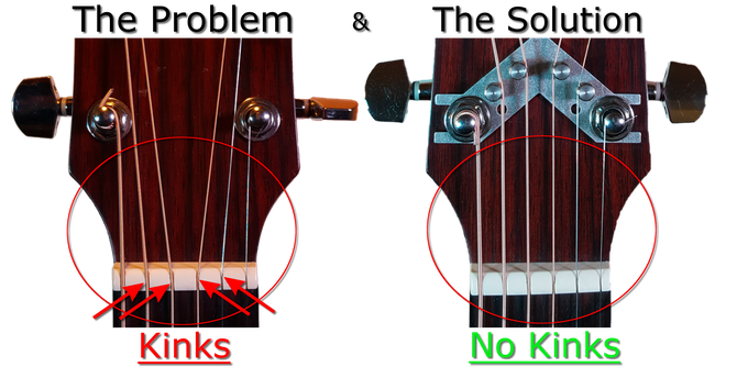 6 Stringa Ponticello Per Chitarra Strumenti A Corda Folk - Foto 8