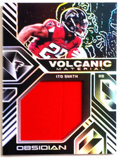 Ito Smith 2018 Obsidian #VM-37 Volcanic Material Jumbo jersey SP 49/50 - Cowboys