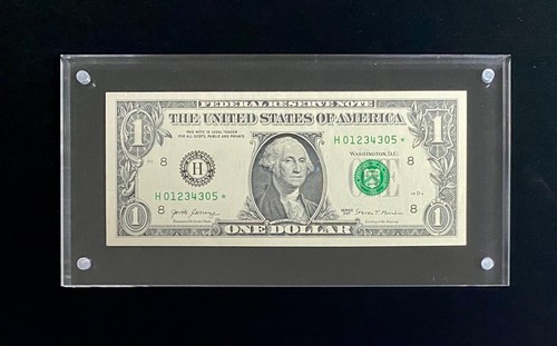 01234305*❇️Ladder Note✴️Fancy Serial Number Bill - Picture 7 of 7