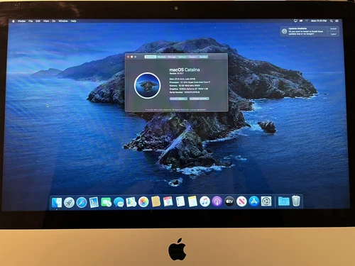 APPLE 21.5" iMAC A1418  Late 2013  w/ CORE i7 @ 3.1 GHz 16GB RAM 1TB HDD