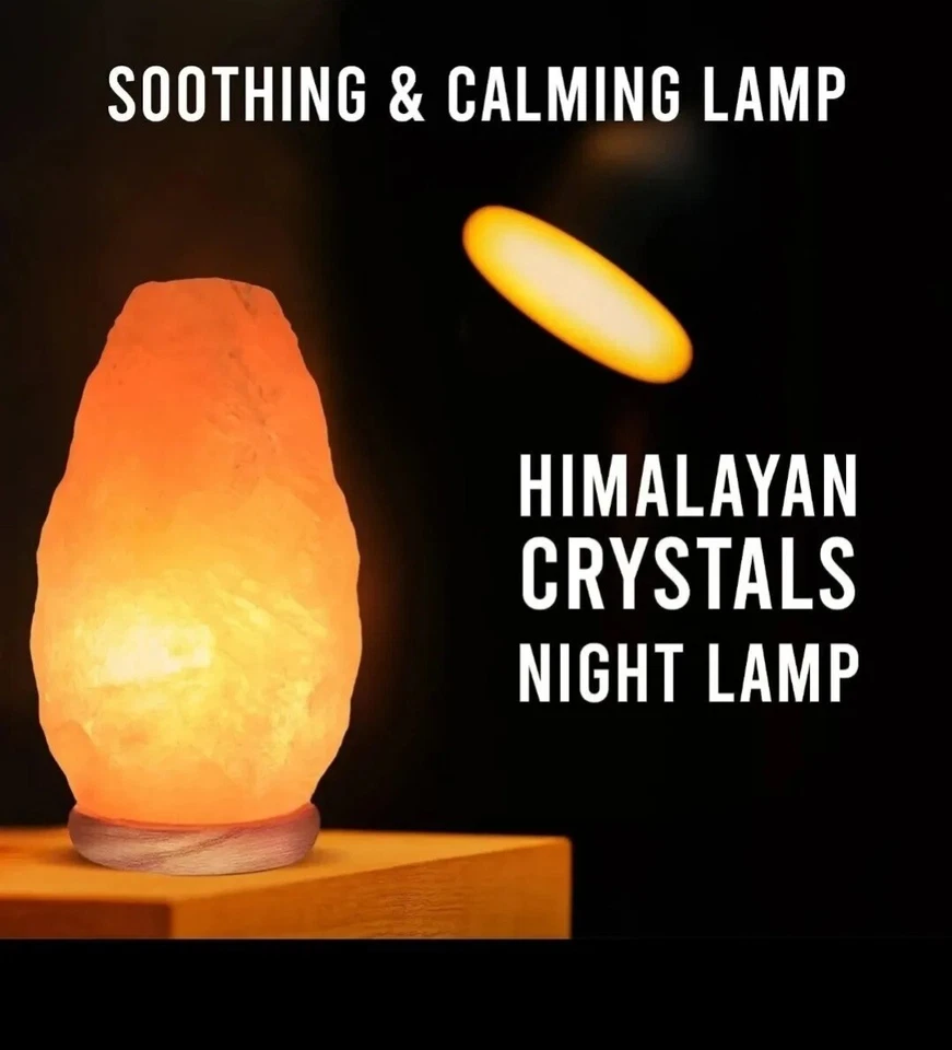 Lámpara de sal con interruptor de atenuación 5-7 libras Foto 3 de 4