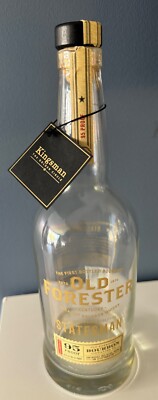 Old Forester Statesman Kentucky Bourbon Bottle Unrinsed 750 ML Empty Bottle