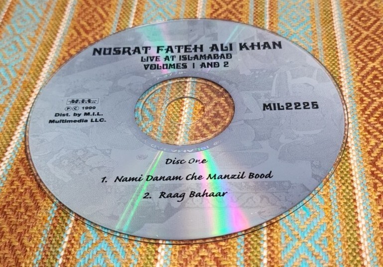 Nusrat Fateh Ali Khan Live at Islamabad Volumes 1 & 2, Discs 1 & 2