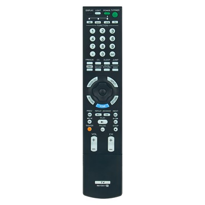 RM-YD017 Replace Remote Control for Sony TV KDL-52XBR5 KDL-52WL130 KLV-52W300A