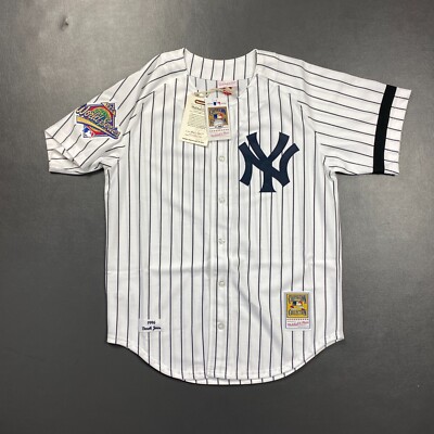100% Authentic Derek Jeter Mitchell Ness 1996 World Series Yankees