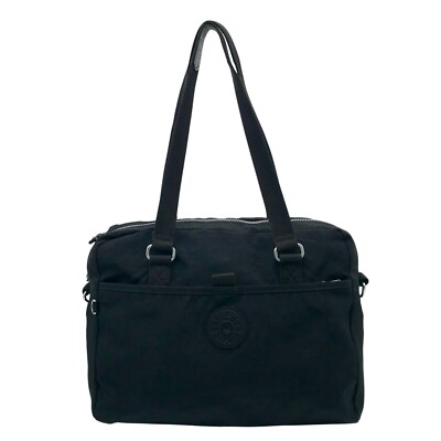 Kipling Black Nylon Satchel