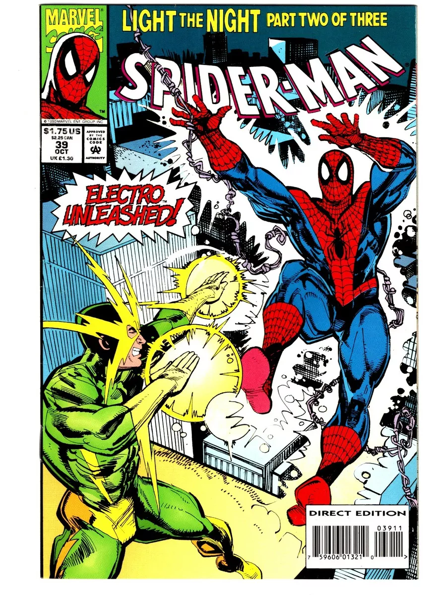 Spider-Man #39 (1993) Marvel - Light The Night Part 2