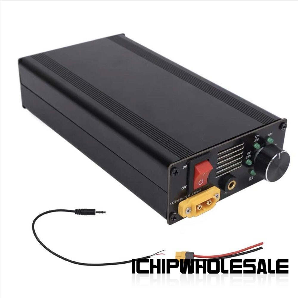 50W Shortwave Radio 2MHz-30MHz RF Power Amplifier with 4-level Low