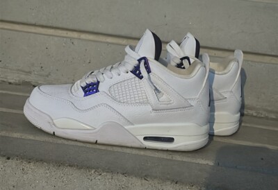 jordan 4 metallic purple Gr. 39
