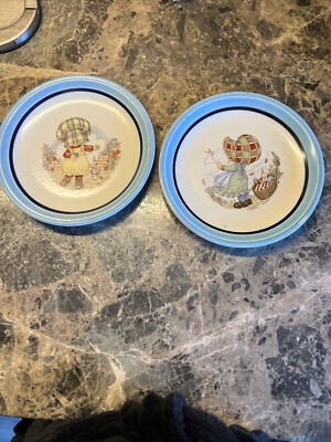 Vintage Retro Biltons Sarah Kaye ?? Stilplatten X 2