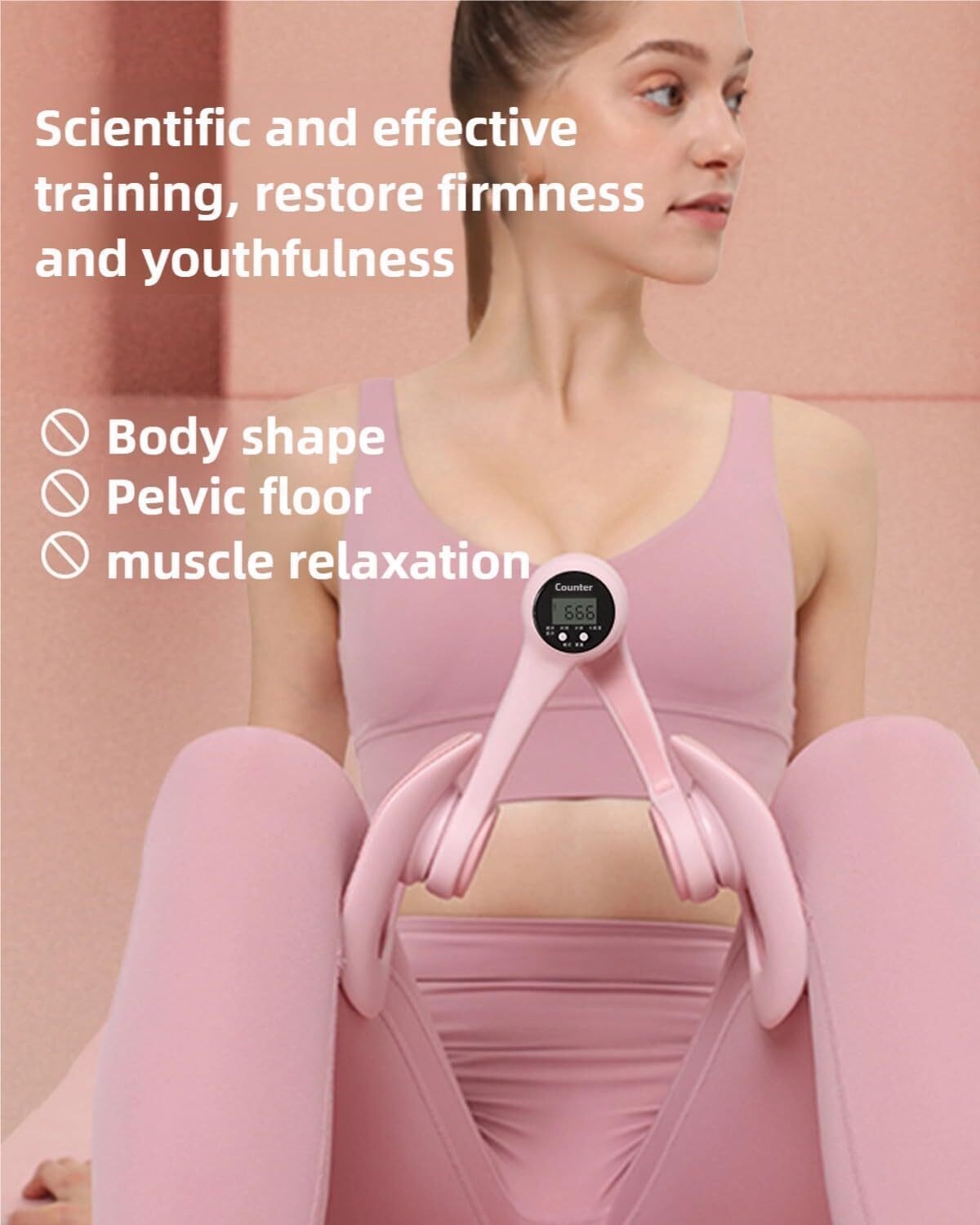 Hip Trainer Kegel Exerciser Pelvic Floor Muscle Leg Arm Buttocks Equipment