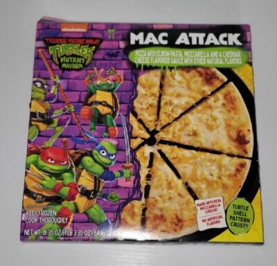 Teenage Mutant Ninja Turtles Mutant Mayhem Mac Attack pizza box