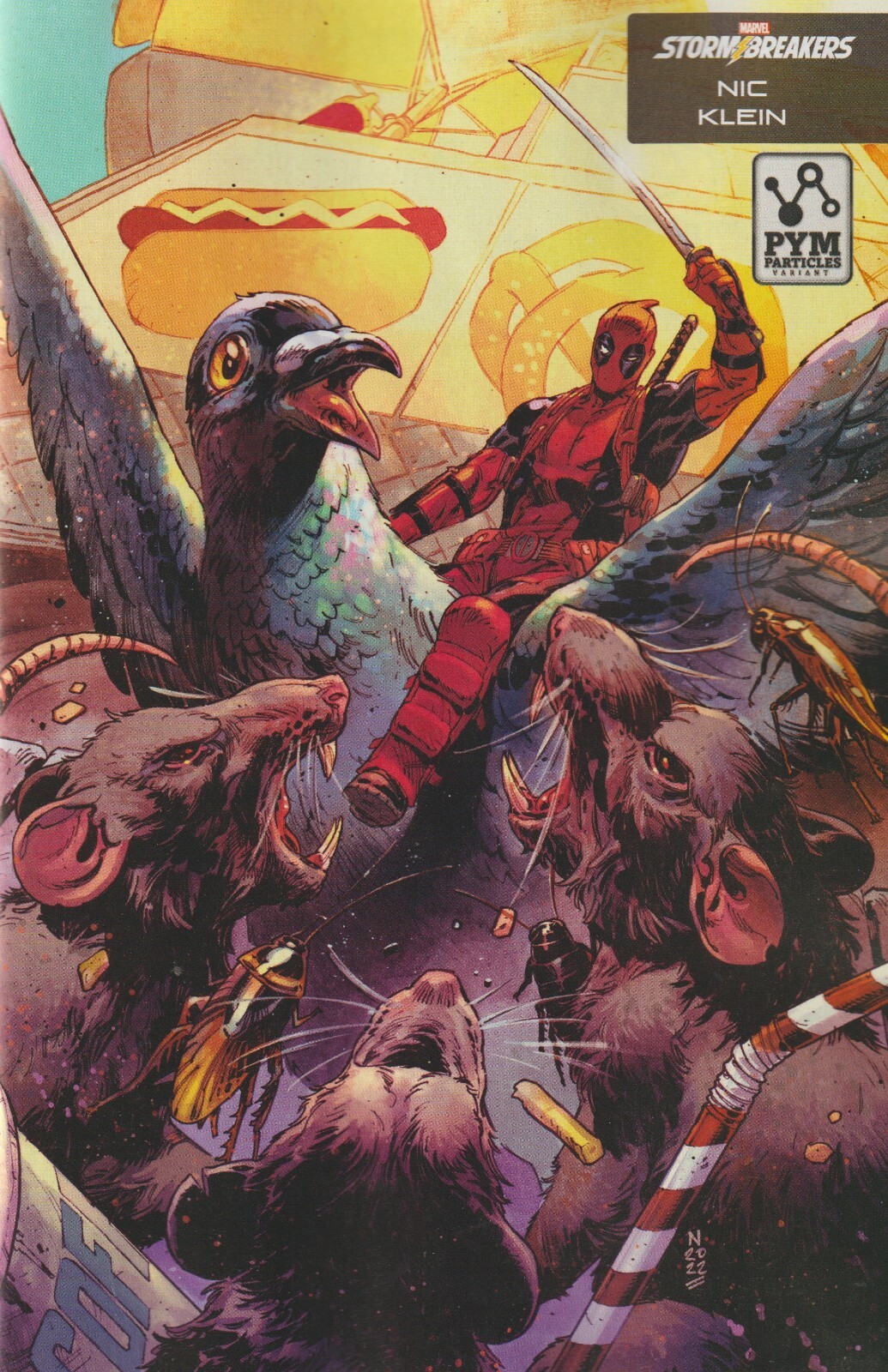 MARVEL COMICS DEADPOOL #4 APRIL 2023 STORMBREAKERS VARIANT 1ST PRINT NM