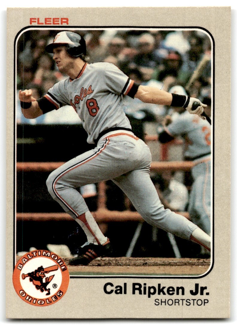 1983 FLEER CAL RIPKEN JR. BALTIMORE ORIOLES #70