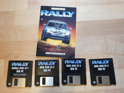 Rally, europress software, PC, Disketten, aus Nichtraucherhaushalt