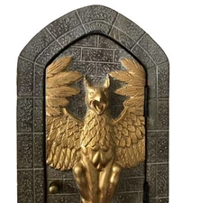 Harry Potter Hogwarts Dumbledore Office Fairy Door Litjoy Excl Griffin New