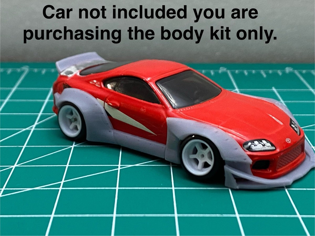 1/64 Scale Body Kit For Toyota Supra Mk4 Hotwheels Rocket Bunny