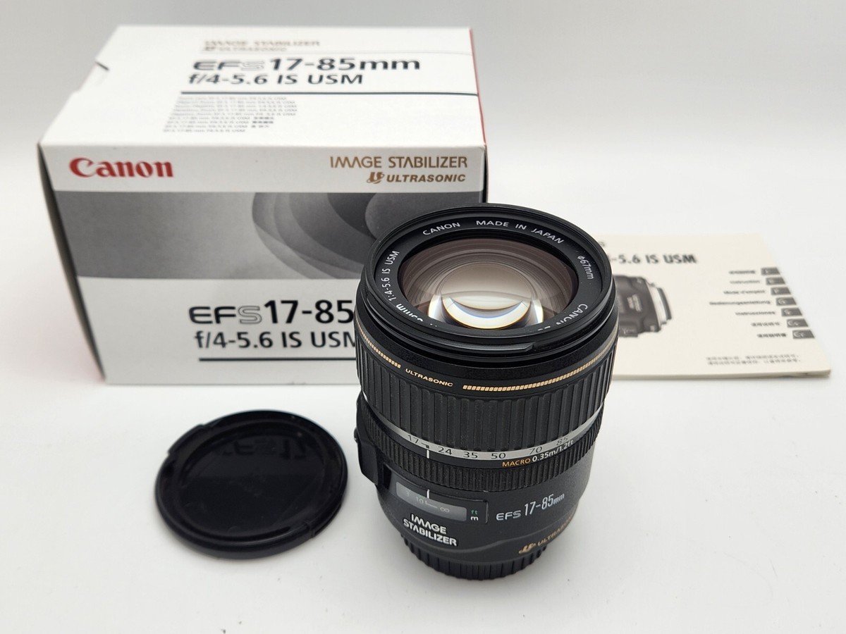 CANON ZOOM LENS EFS 17-85mm USM (良品） Amazon.com : Canon EF-S 17-85mm f/4-5.6 Image Stabilized USM