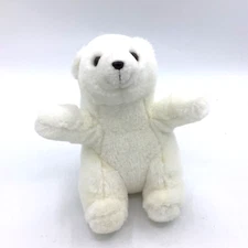 Steven Smith Plush Polar Bear Cruise West 8" Stuffed Animal Cream White