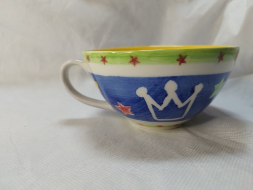 Whittard of Chelsea large cup and saucer, coloured stars - Picture 8 of 10