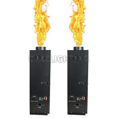 2 x Fire Machine Flamethrower DMX Stage Lighting Effect Outdoor Party Music Show