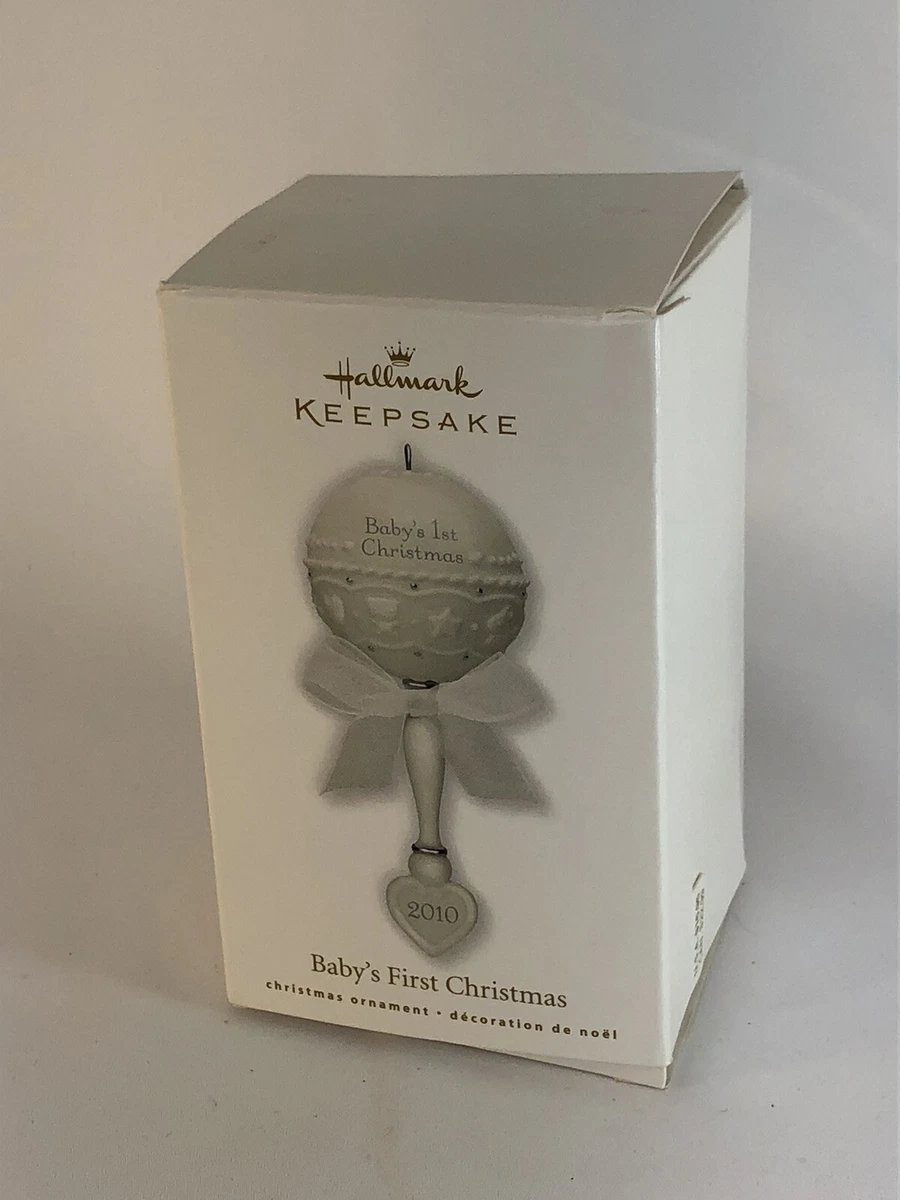 2010 baby's hotsell first christmas ornament