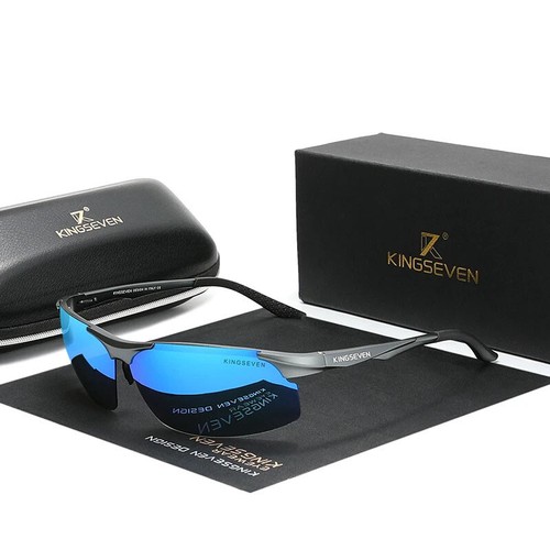 Gafas de sol polarizadas KINGSEVEN gafas de sol aluminio magnesio gafas de sol gafas de conducción nuevas - Imagen 11 de 13