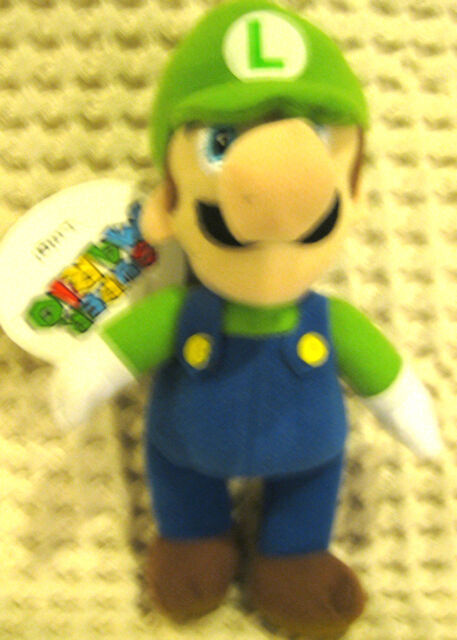 Nintendo Super Mario Brother Luigi Plush Coin Holder Keychain 