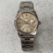 1963 Rolex Date Oyster Perpetual 1500 Steel Swiss Vintage Watch - LIVE