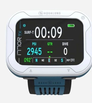 BLUE! Aqualung i770R Air Integrated Dive Computer   New Open Box   Match Set