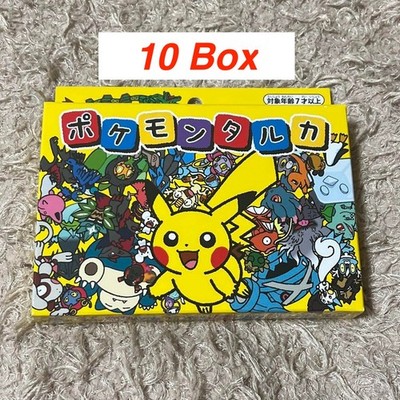 Pokemon Center Taruka Set of 10 Japanese Playing Cards Karuta