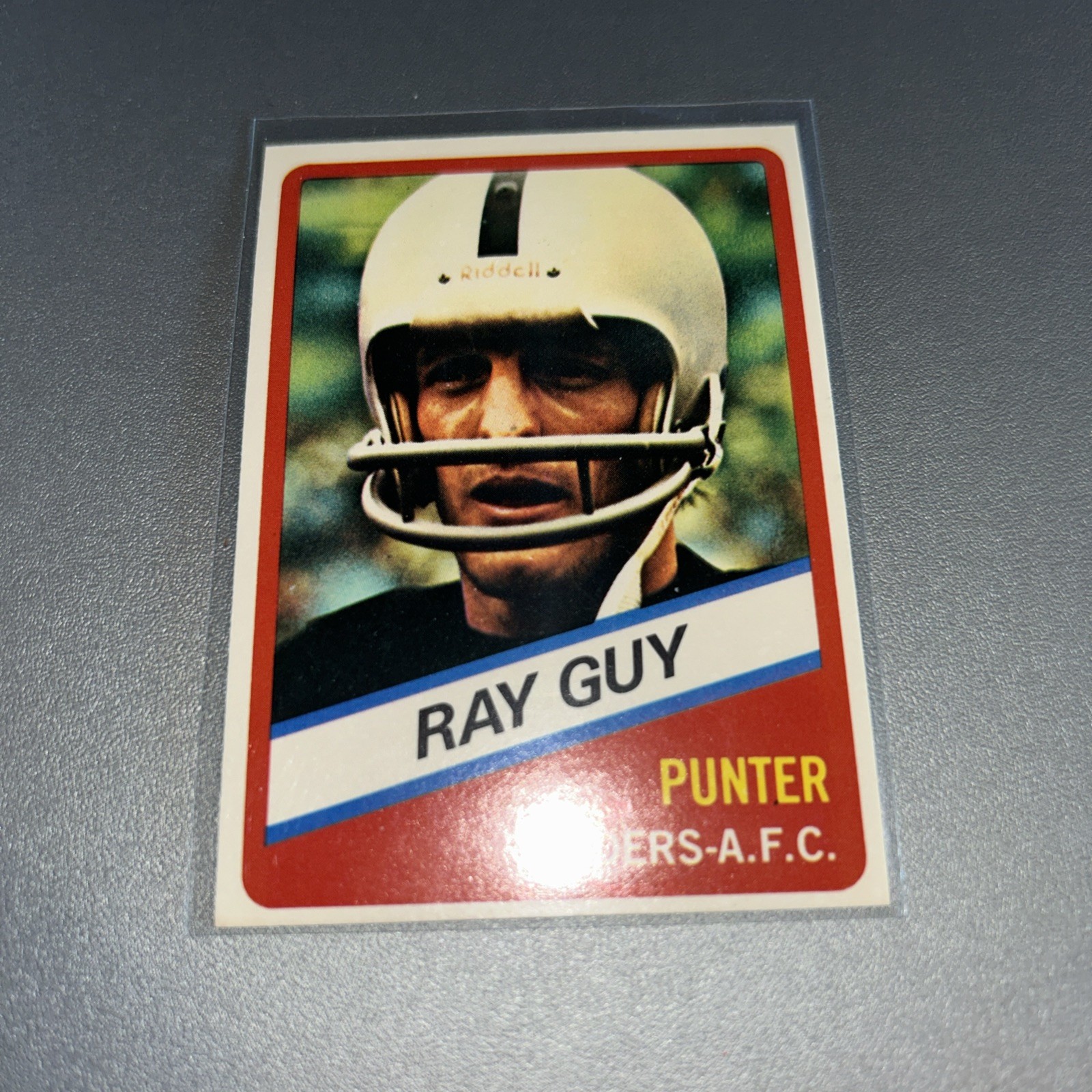 1976 Wonder Bread All-Star Series - Ray Guy #24