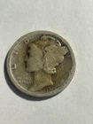 Semi Key Date 1925 D Mercury Silver Dime Good G
